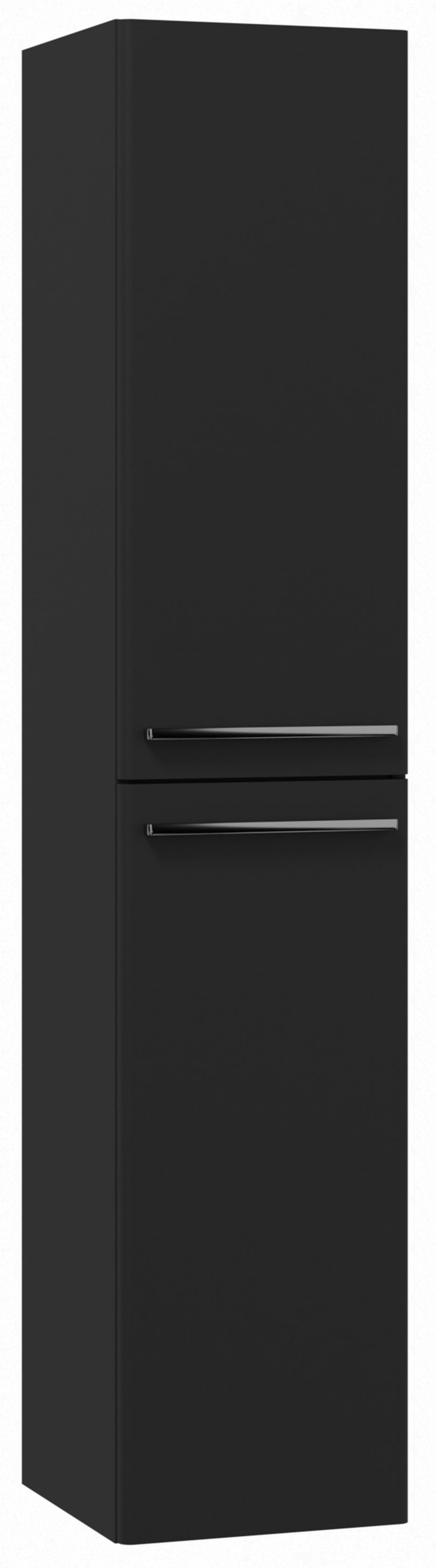 EBS Urban Vysoká skříňka 35x170cm L/P, černá mat-madlo chrom URBANV35CMCR