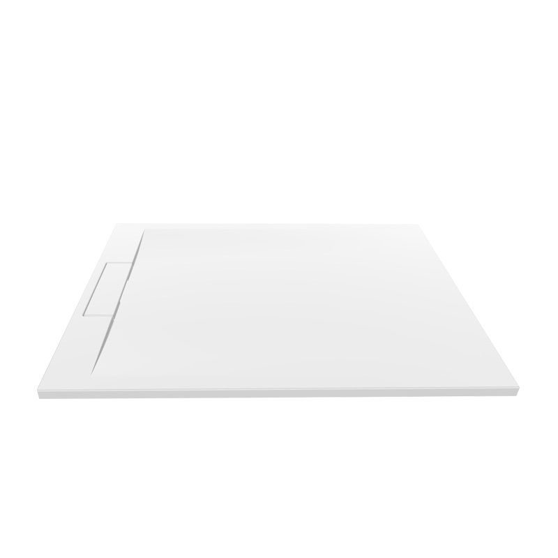 EBS Lara Vaňa 120x90 cm so sifónom a štvorcovým krytom, biela