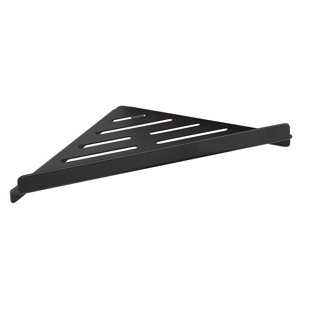EBS Urban Round  Black rohová polica, čierna matná