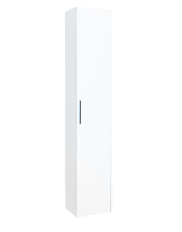 EBS City vysoká skrinka 32 x 170 cm, biely lesk