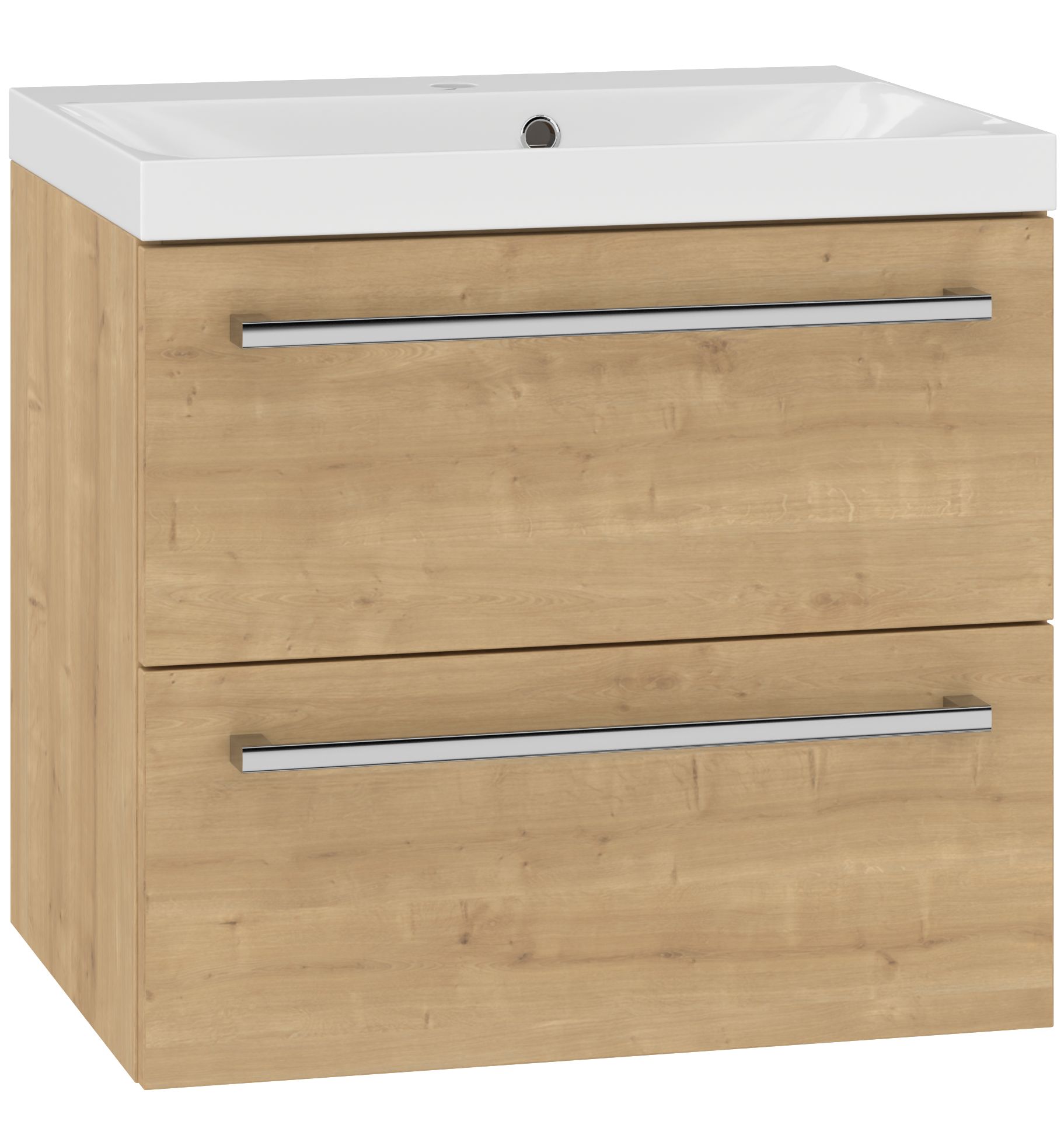 EBS Pure Skrinka s umývadlom 61 cm, dub Arlington