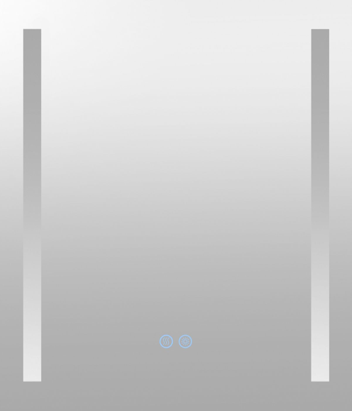 EBS Urban zrkadlo 60 x 80 cm so svetlom LED a dotykovým senzorom