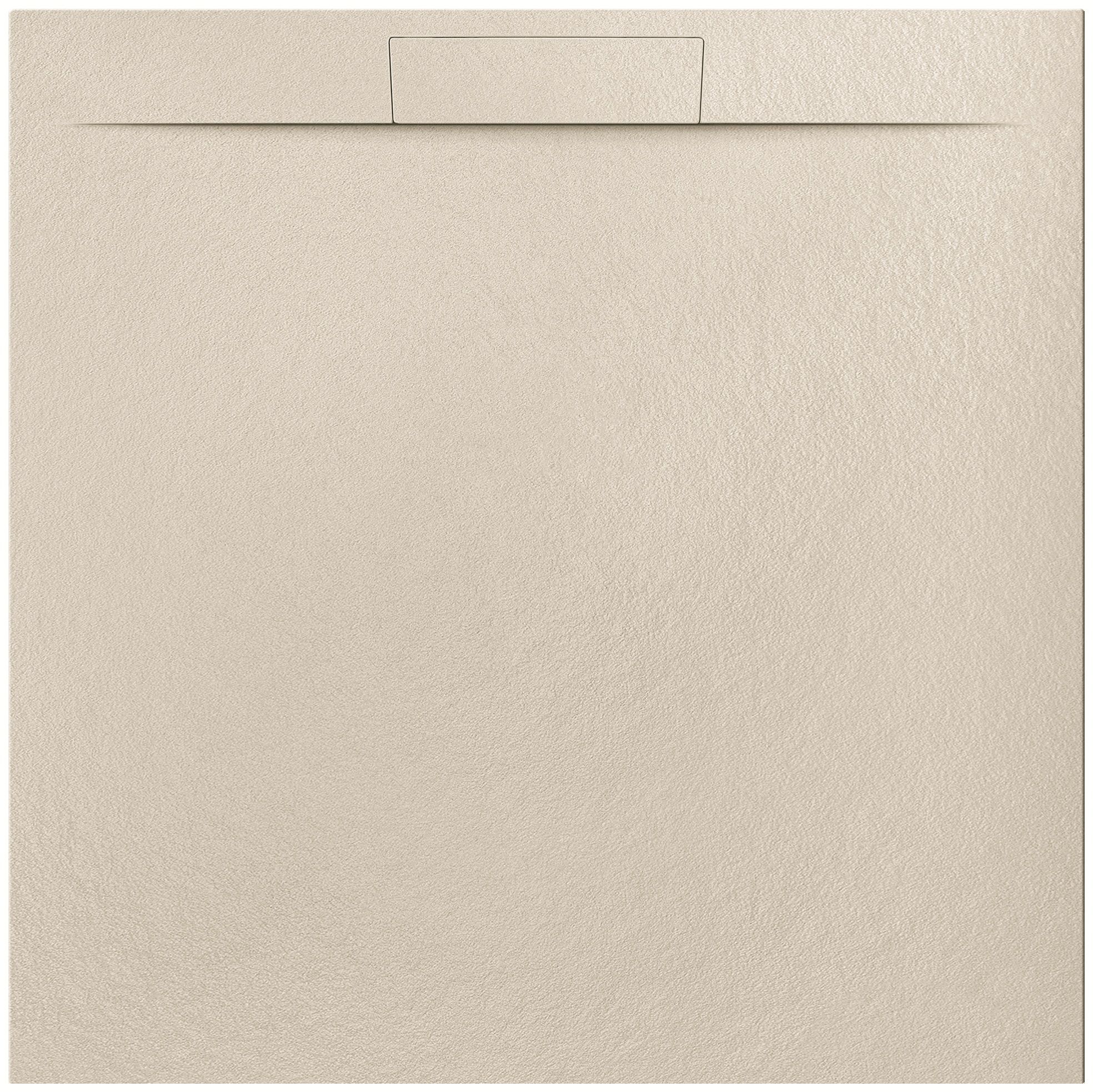 EBS Nilo Cast Sprchová vanička 100 x 100 cm, beige