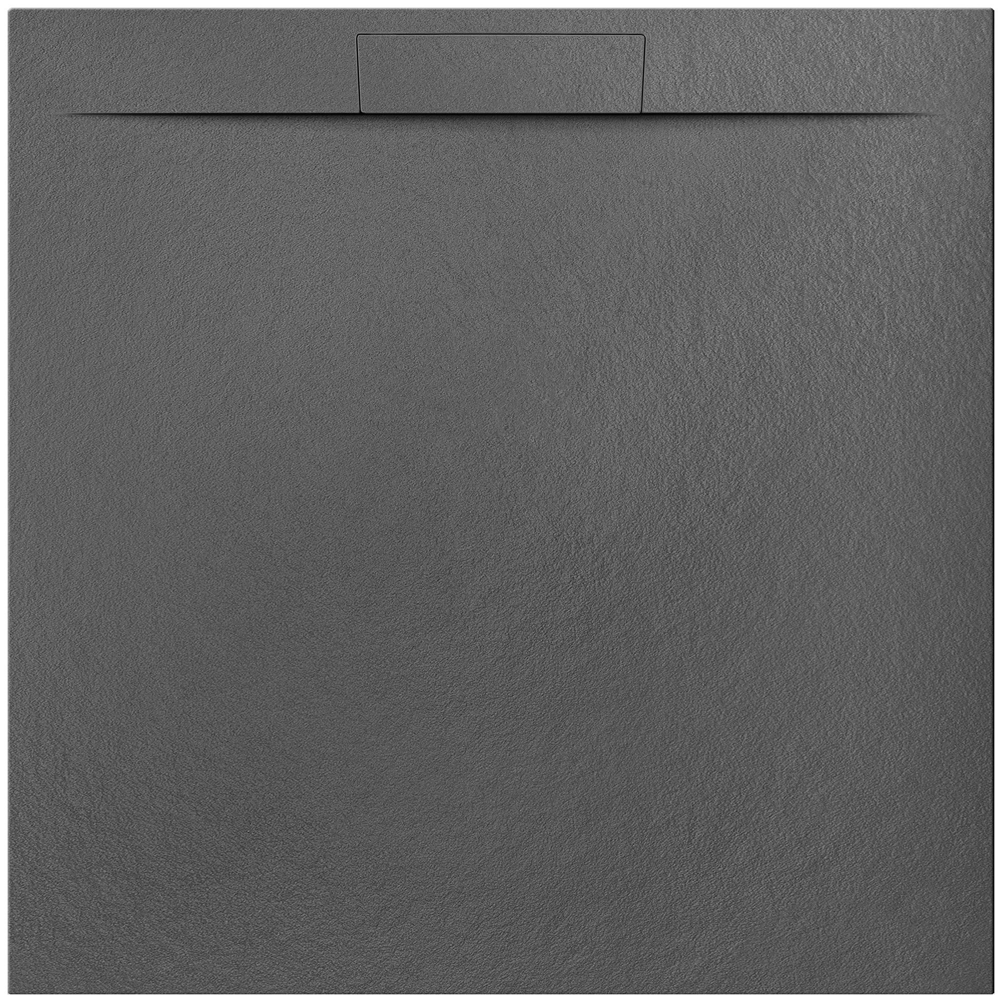 EBS Nilo Cast Sprchová vanička 100x100cm, gris