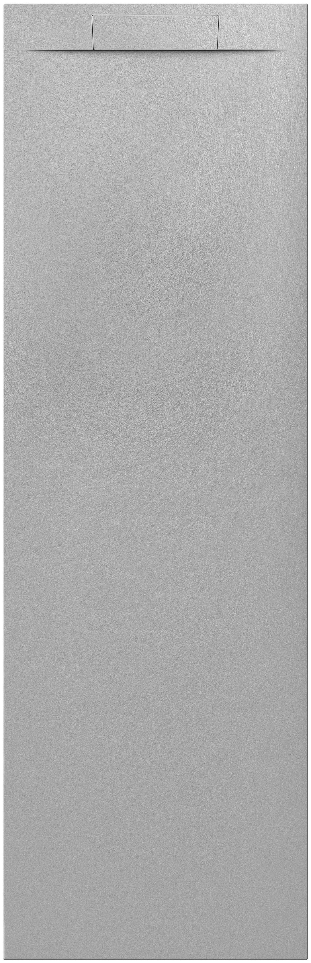 EBS Nilo Cast Sprchová vanička 220x70cm, gris claro