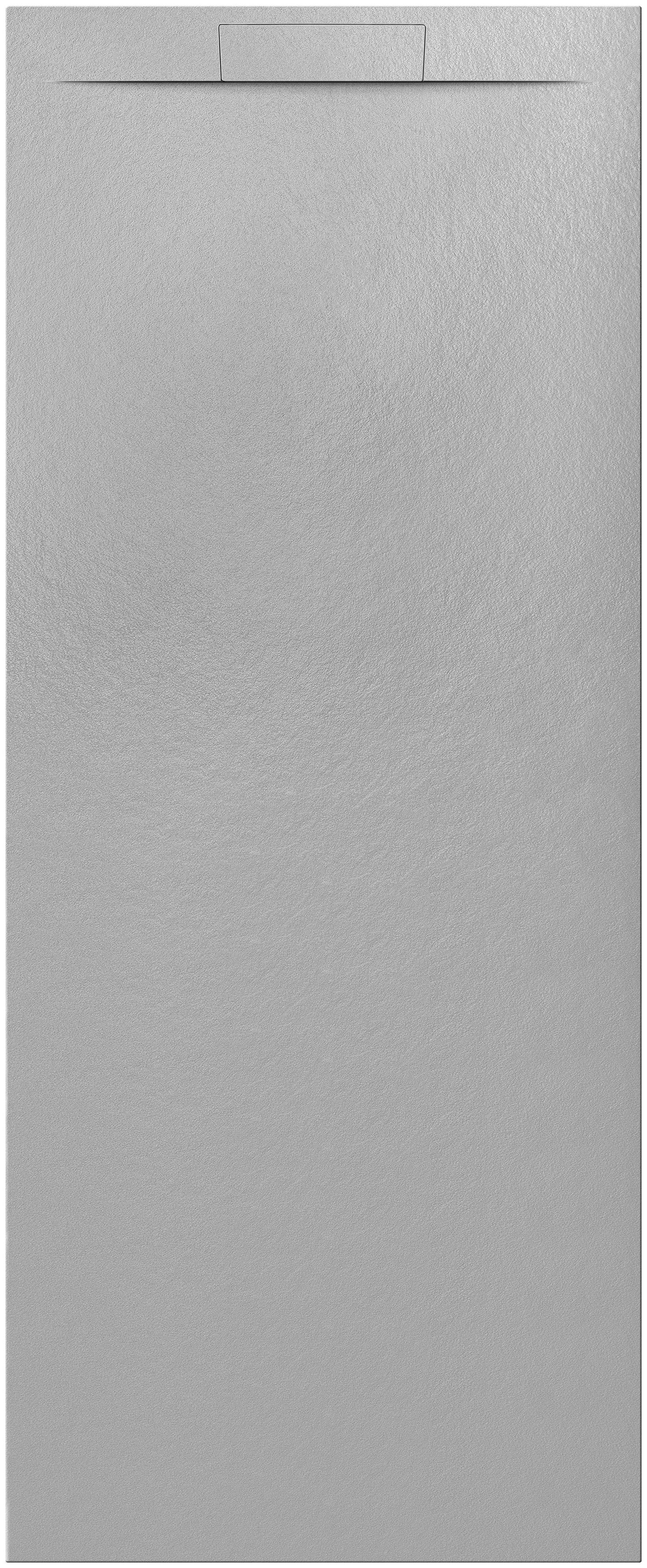 EBS Nilo Cast Sprchová vanička 220 x 90 cm, gris claro