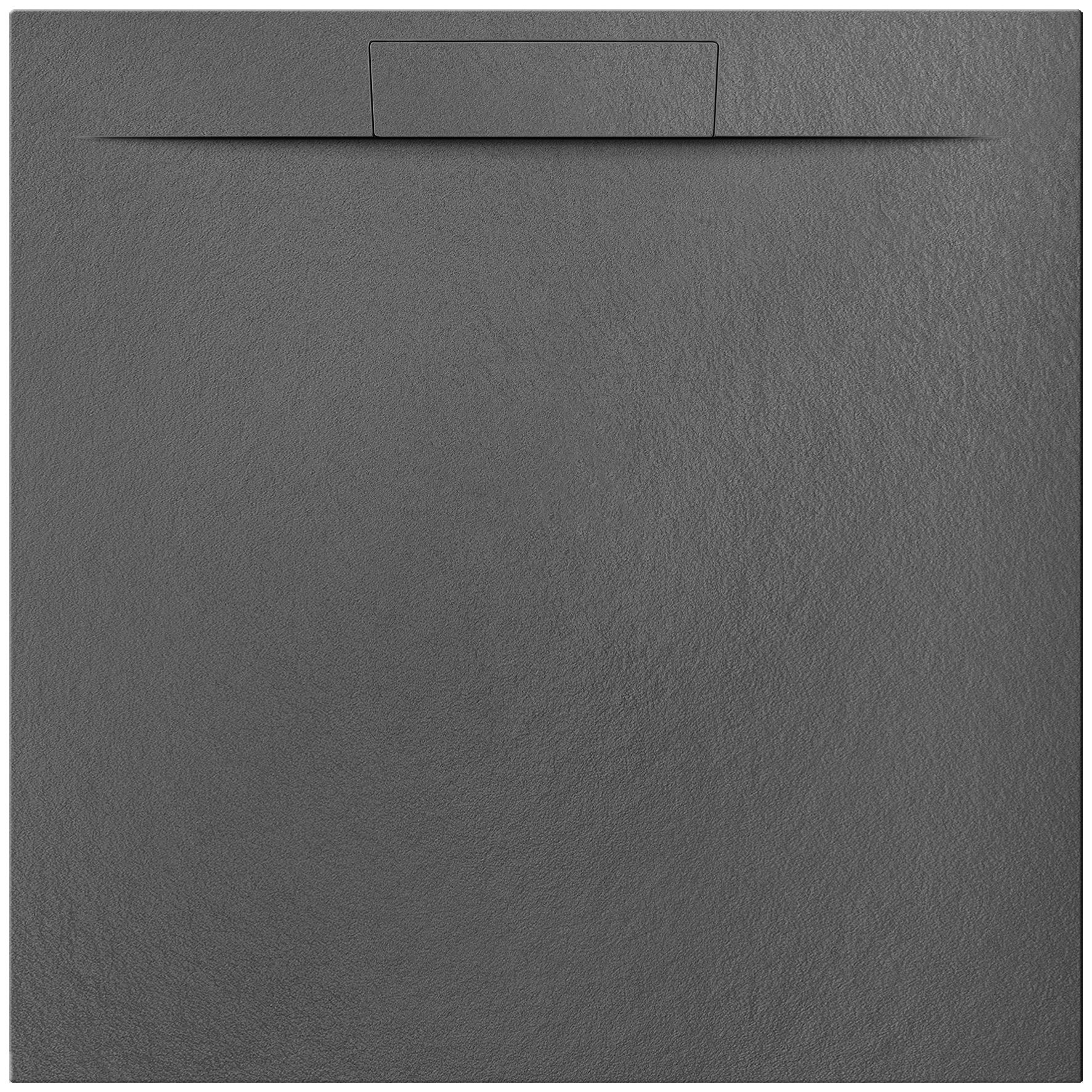 EBS Nilo Cast Sprchová vanička 90 x 90 cm, gris