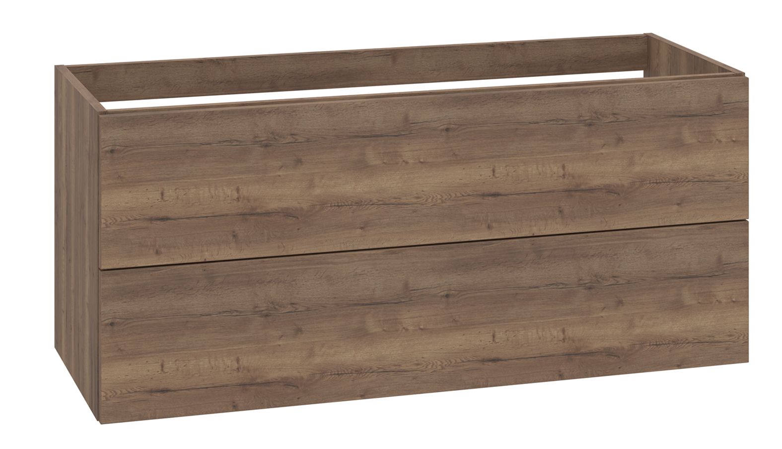 EBS Kuba Skrinka pod umývadlo 120 cm, dub Halifax KUBAS120DH