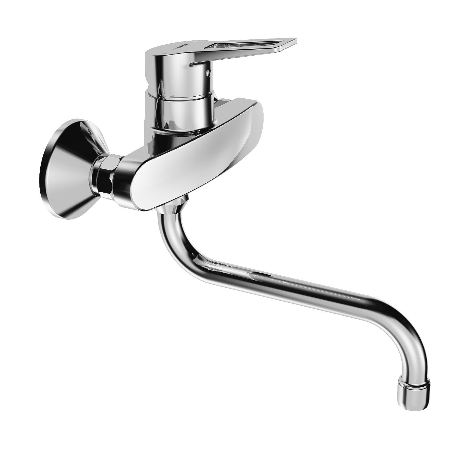 Nástenná drezová batéria Hansa Twist, chróm 09692195