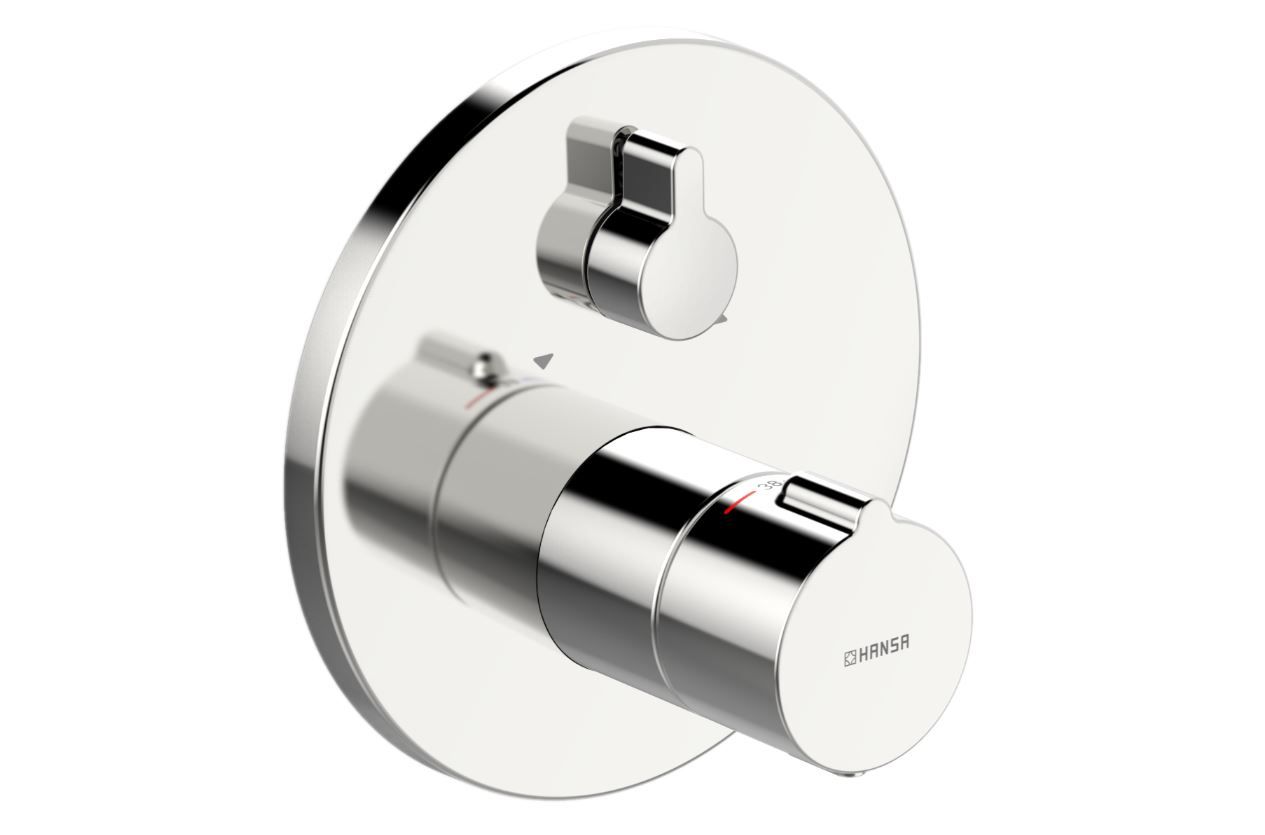 Hansa Home Vaňová termostatická batéria bez telesa, chróm 88629045