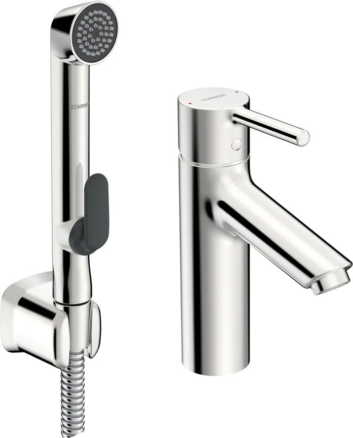 Hansa Vantis XL Umývadlová batéria s bidetovou hubicou, chróm 52682267