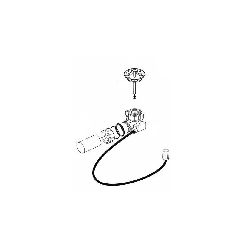 Blanco 118979 Univerzálne excentrické ovládanie, chróm