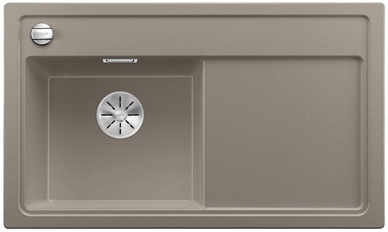 Blanco Zenar 45 S Granitový drez s odkapávačom vpravo, 86x51cm, tartufo 523859