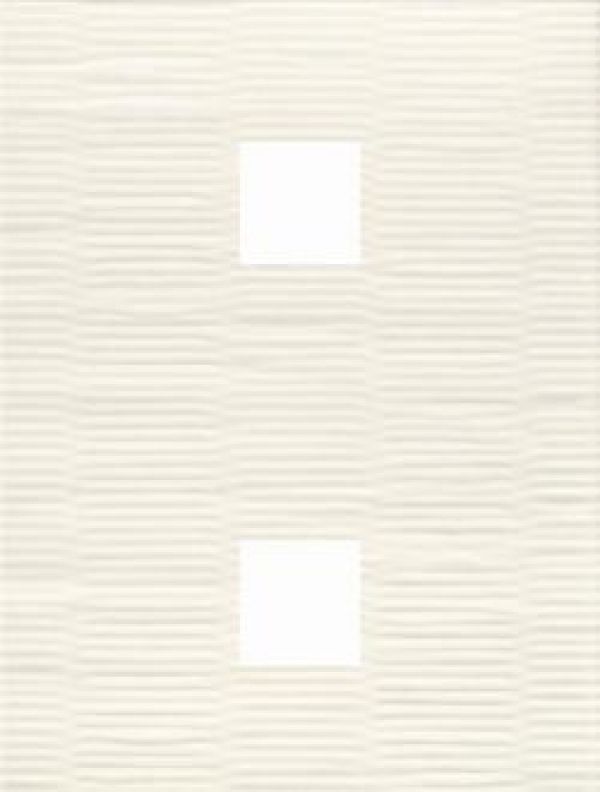 Rako Allegro WIDKB039 dekor výřez 25x33 bílá