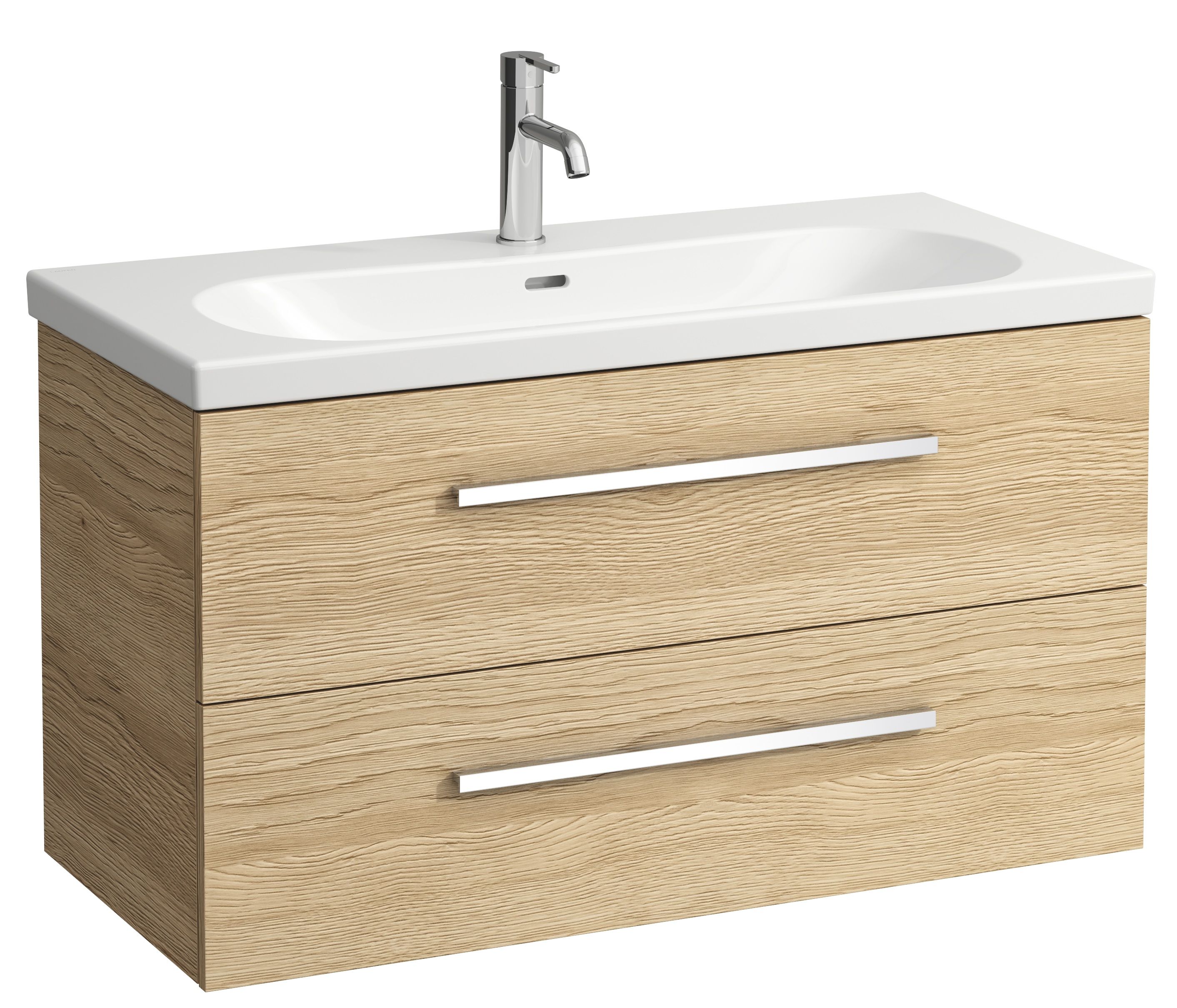 Laufen Avin Skrinka s umývadlom 100 cm, jasan AVIN100J