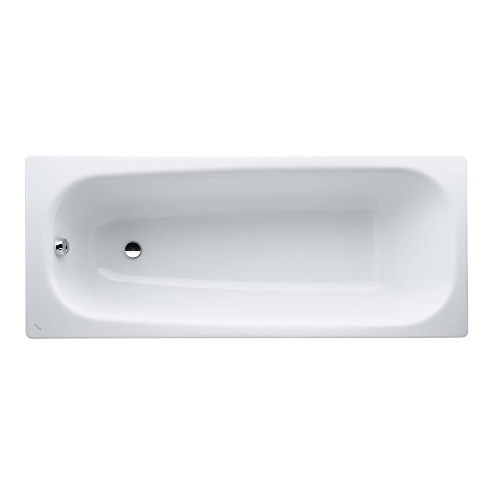Laufen Moderna Plus Oceľová vaňa 170x80 cm, bez nožičiek, biela H2251200000401