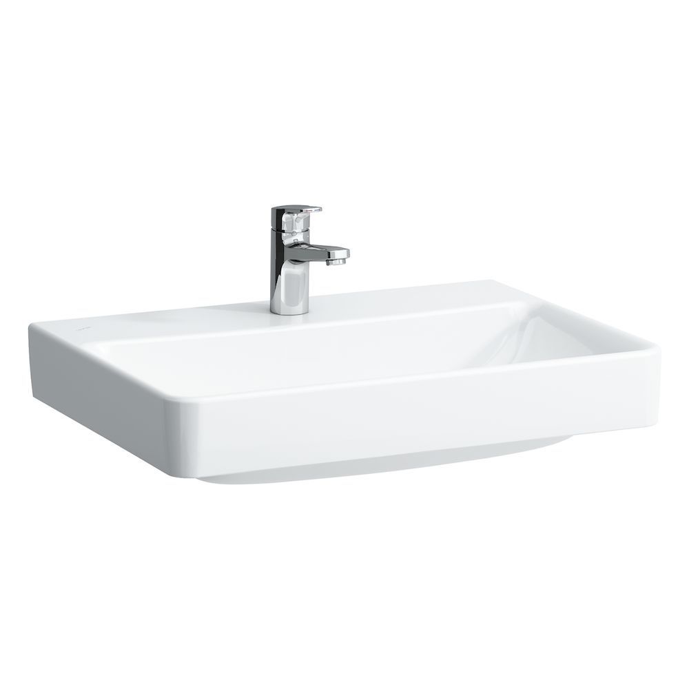 Laufen Umyvadlo Pro S 65 x 46,5 cm bez prepadu, biele H8109640001561