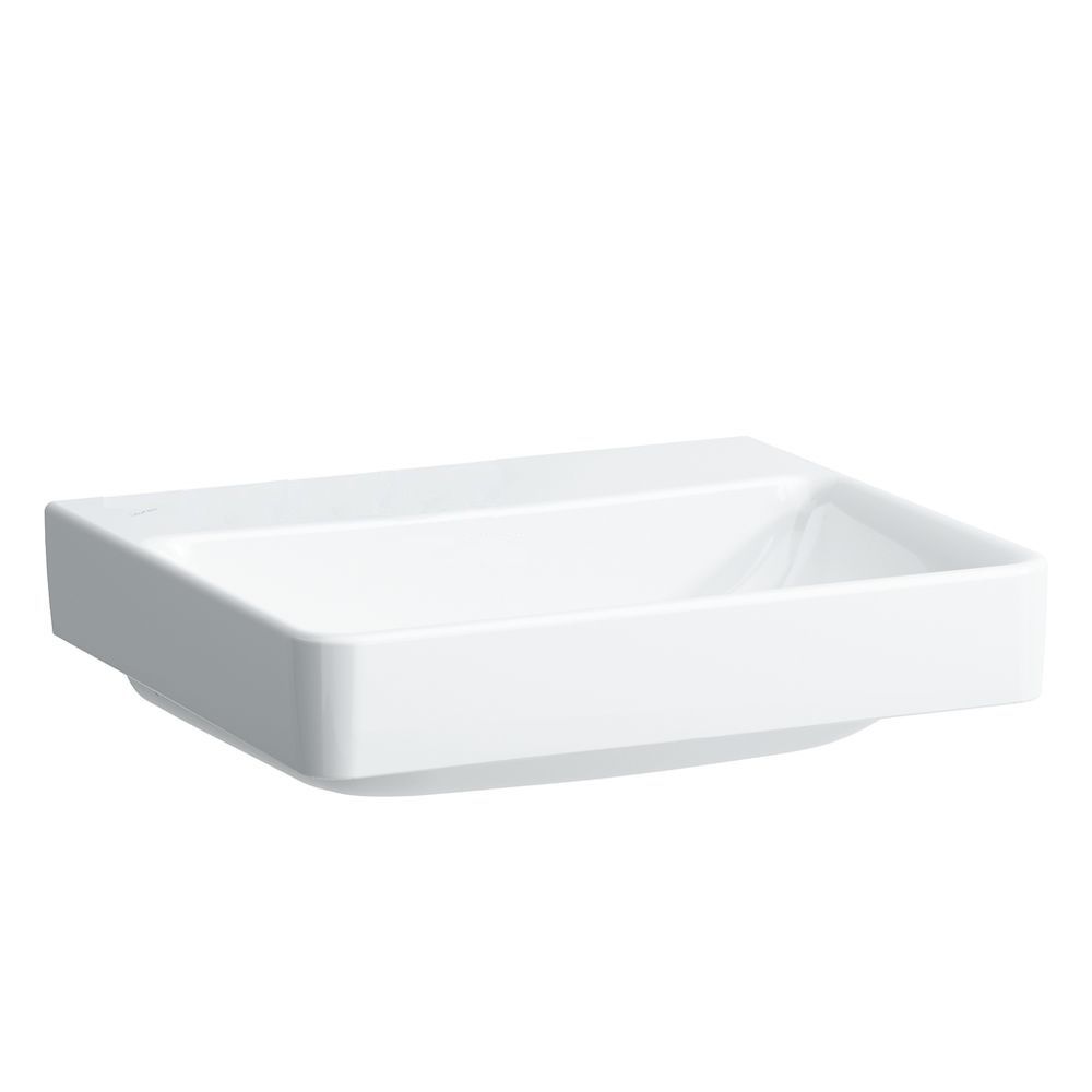 Laufen Pro S Umývadlo s brúsenou plochou 55 x 46,5 cm bez prepadu, LCC biela H8169624001421