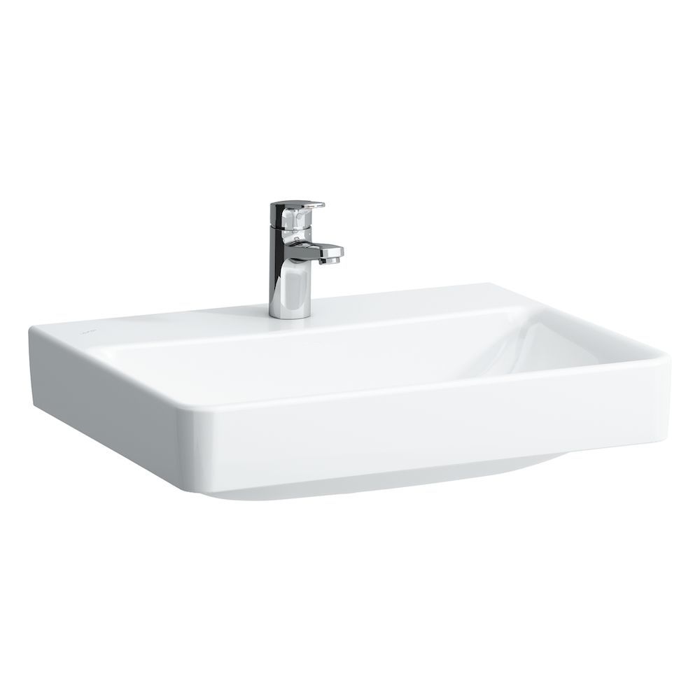 Laufen Pro S Umývadlo s výrezom 60 x 46,5 cm bez prepadu, LCC biela H8169634001561