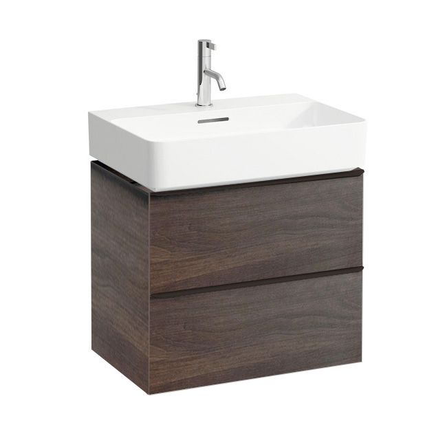 Laufen Priestorová skrinka pod umývadlo 58,5 cm, tmavý jilm H4101421601031