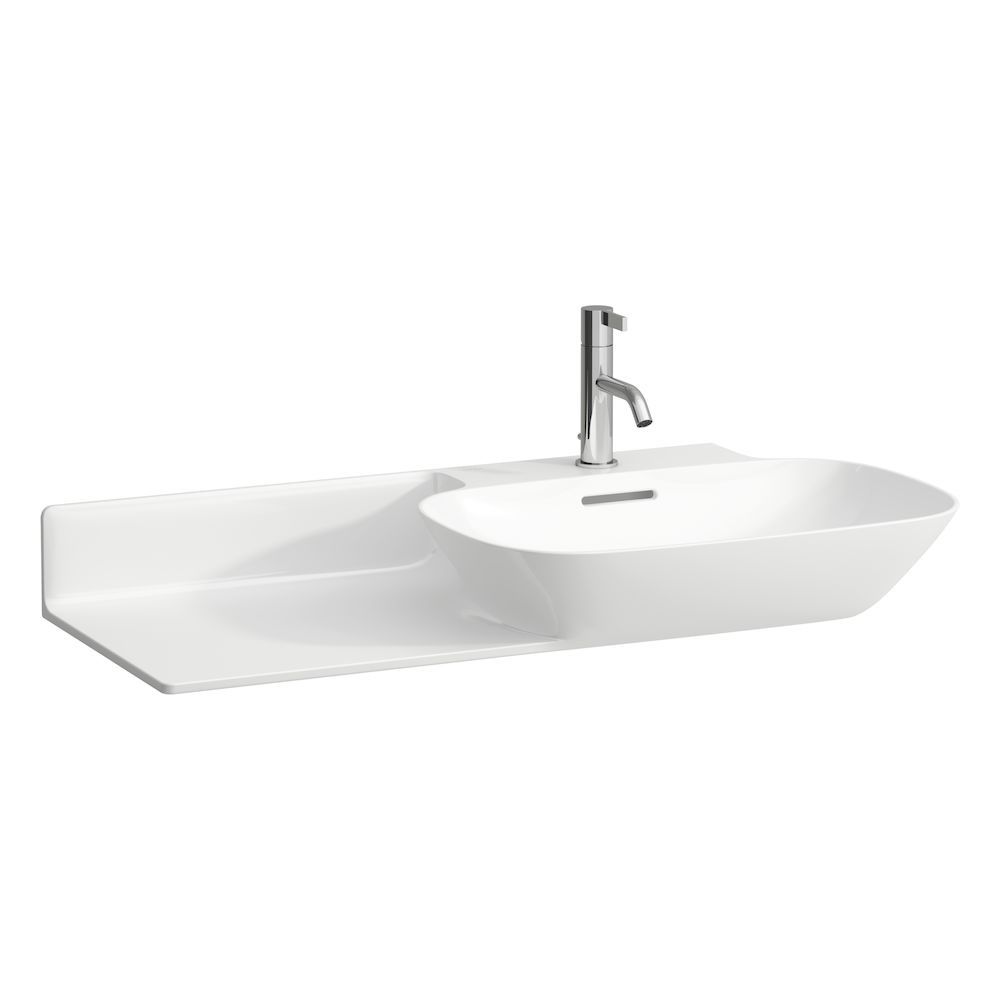 Laufen Ino Furniture umývadlo s policou vľavo 90 cm, LCC - biele H8133014001041