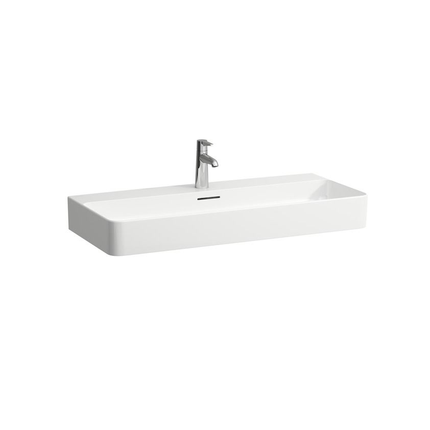 Laufen VAL Umývadlo 42x95 cm, biele LCC (Clean Coat) H8162874001041