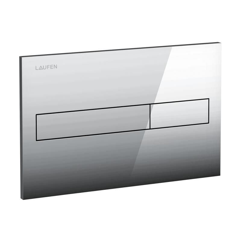 Laufen Ovládací gombík LIS DualFlush, chrómový lesk H8956610040001
