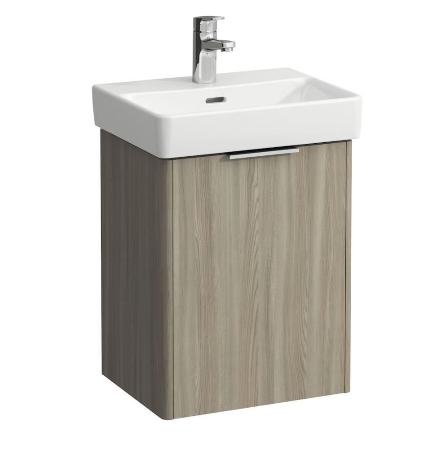 Laufen Spodná skrinka pod umývadlo 41,5 cm, závesy vľavo, svetlý jilm H4021111102621