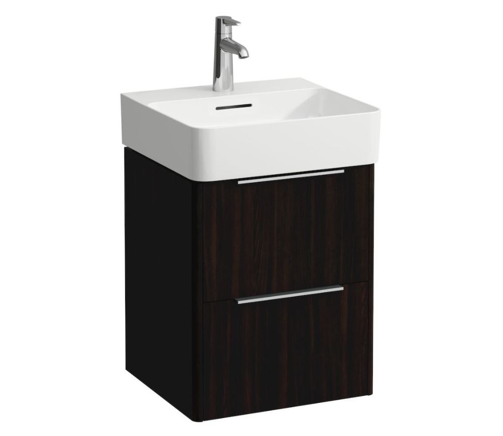 Laufen Základná skrinka pod umývadlo 43,3 cm, tmavohnedý jilm H4021321102631