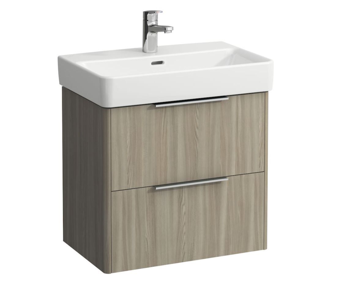 Laufen Spodná skrinka pod umývadlo 57 cm, svetlý jilm H4022121102621