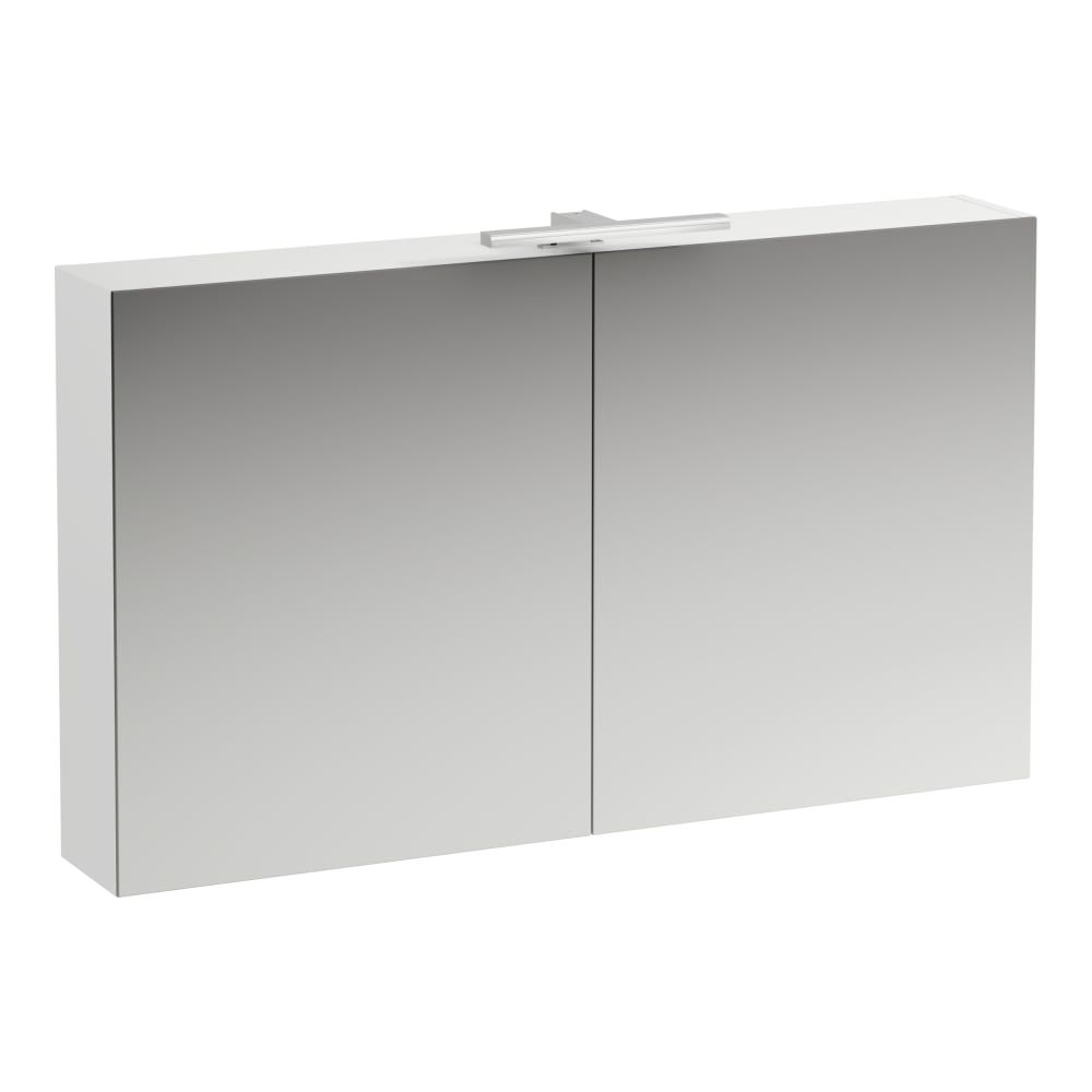 Laufen Podstavec Galéria s osvetlením 120x70 cm, biely lesk H4029021102611