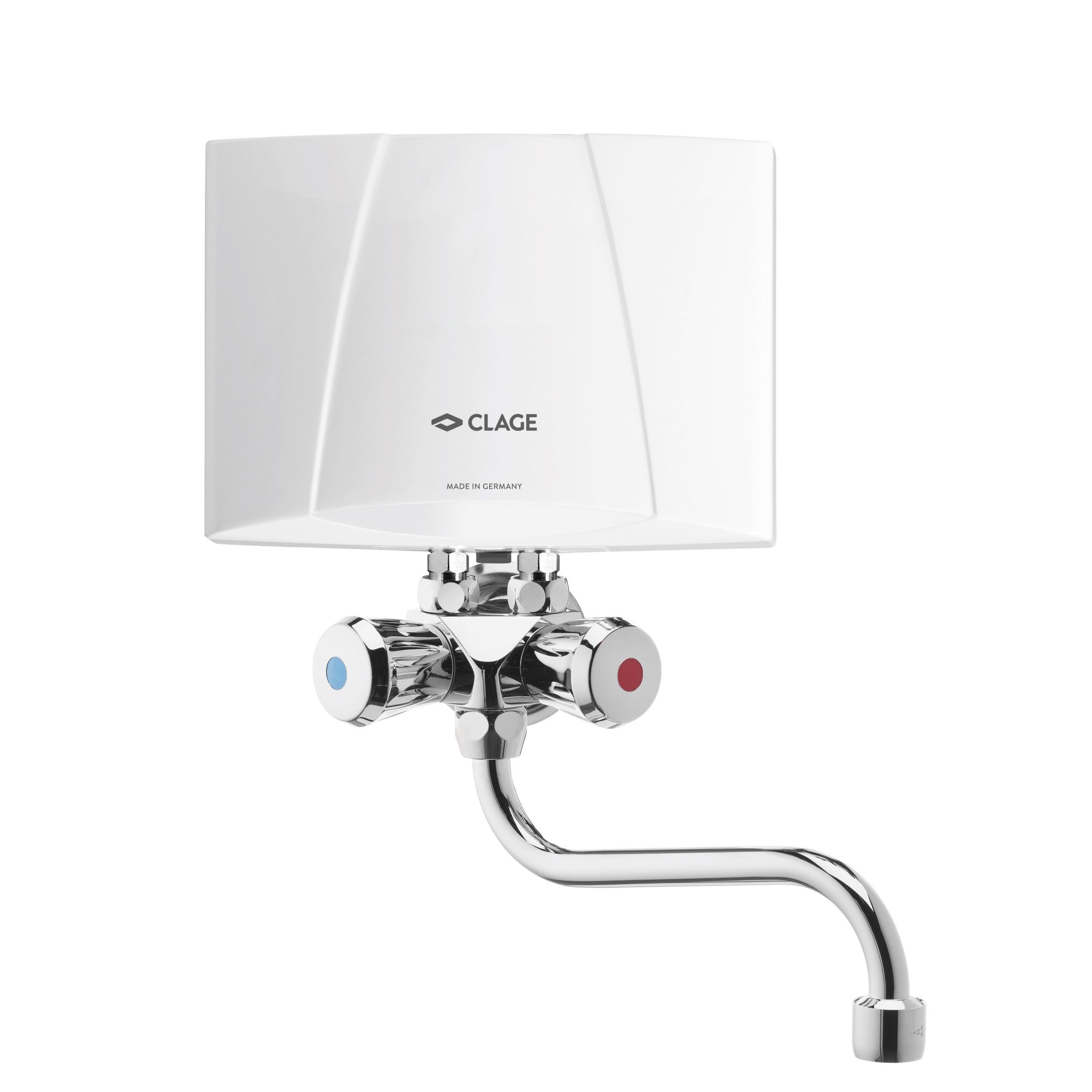 Clage M3SMB Elektrický prietokový ohrievač vody, beztlakový s batériou 3,5 kW
