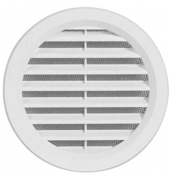Ventilačná sieťka Haco Mesh s priemerom 10 biela