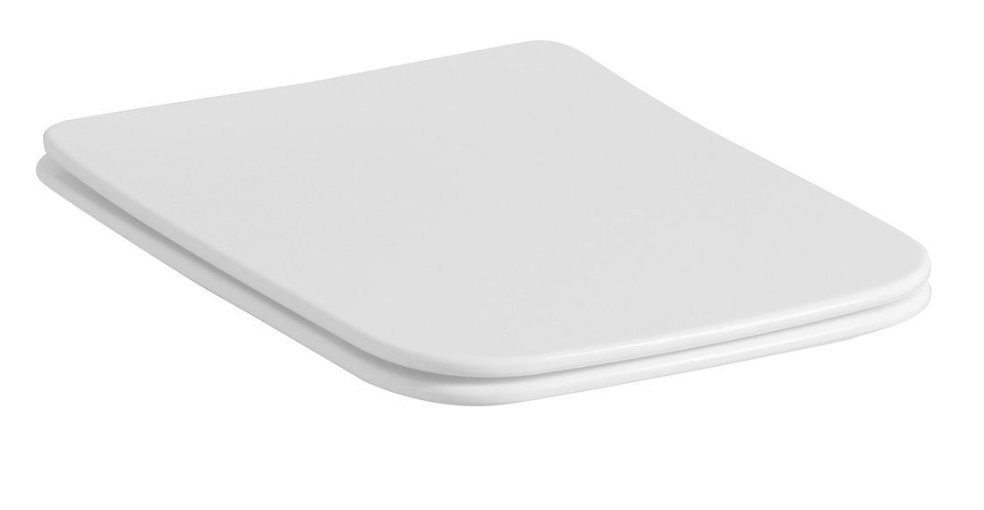 Záchodová doska Sapho, Slim, Soft Close, duroplast, biele PZS102