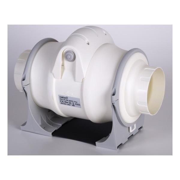 Cata DUCT IN-LINE 100/130 Odsávací ventilátor, radiálny, biely
