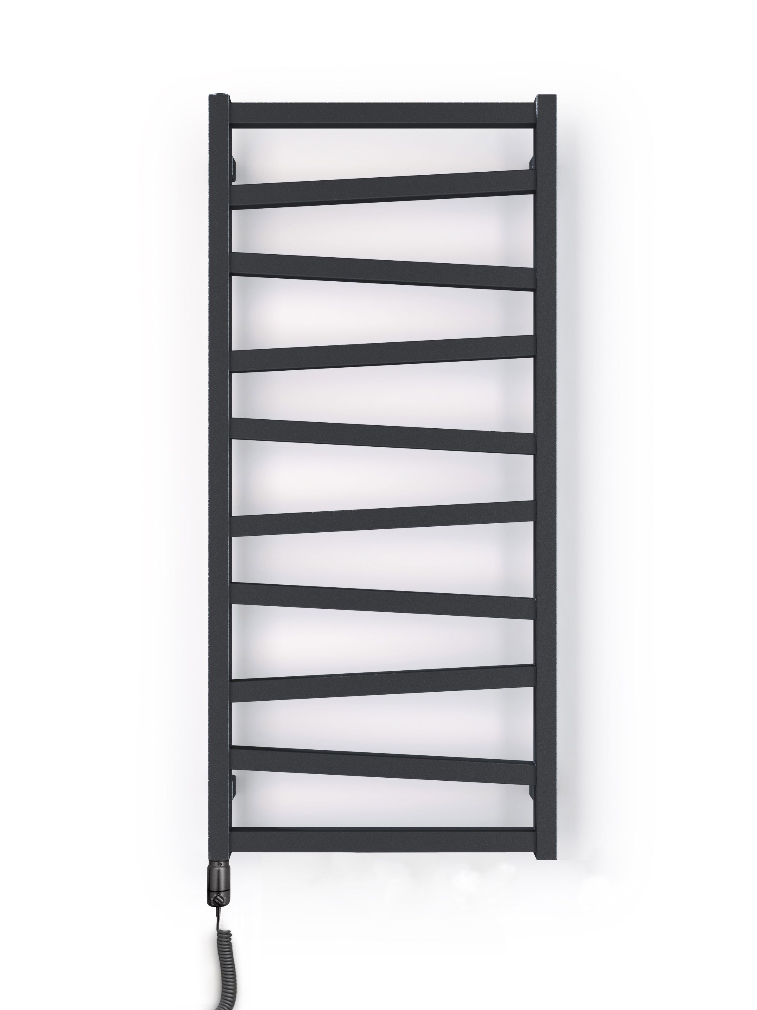 House Level Zet HLZE1570050S905EL Elektrický radiátor 157,2x50 cm, tyč GT ľavá, čierna mäkká