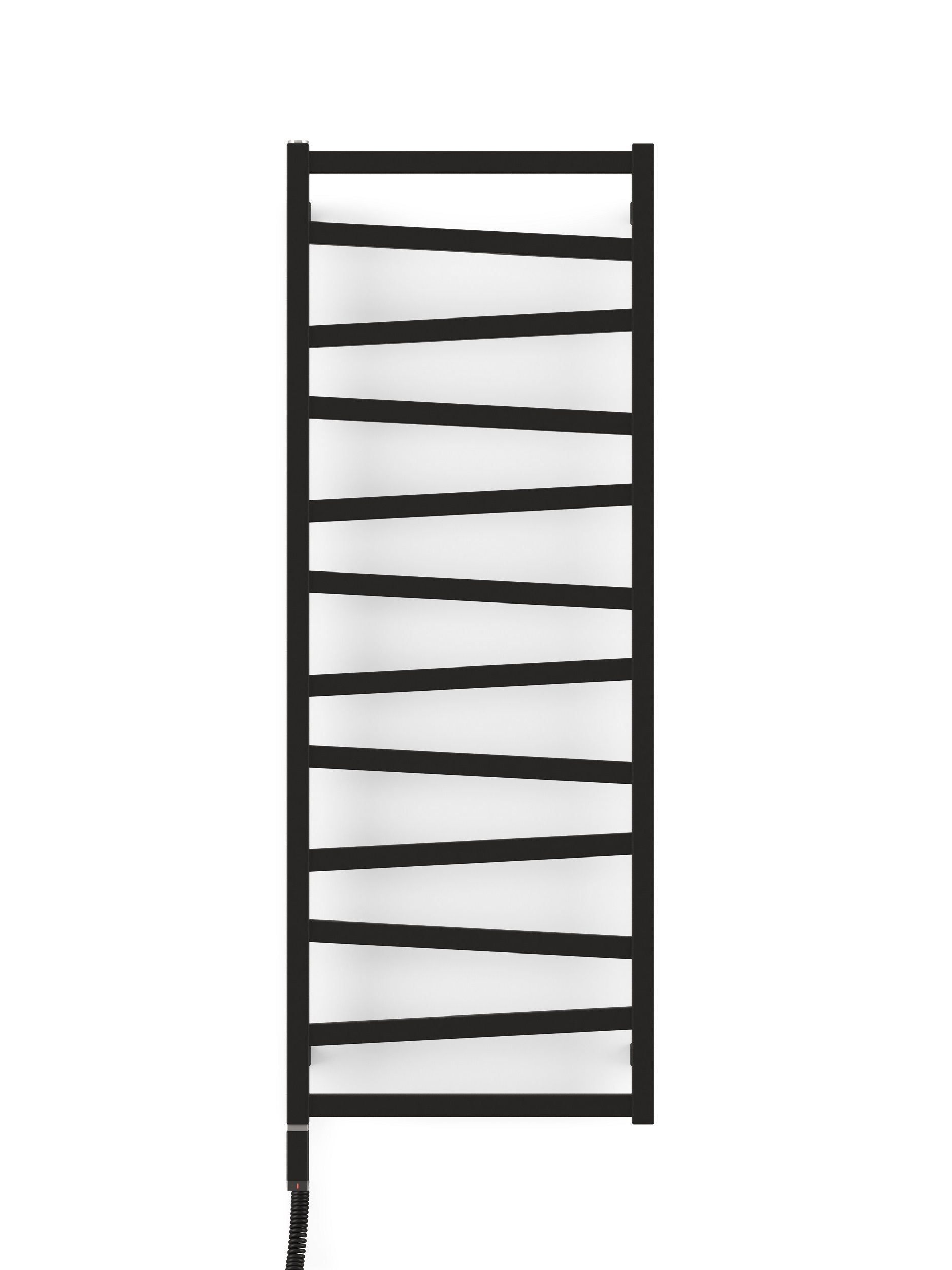 House Level Zet HLZE1330050S905ELO Elektrický radiátor 133,4x50 cm, tyč JEDNA ľavá, čierna mäkká
