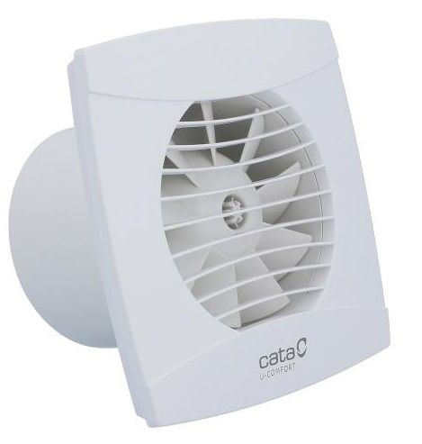 Cata UC 10 HYGRO Axiálny ventilátor s automatickou reguláciou vlhkosti, biely