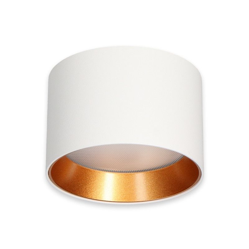 McLED Finca 8 ML-416.049.33.2 Stropné LED svietidlo 9 cm, biela/zlatá