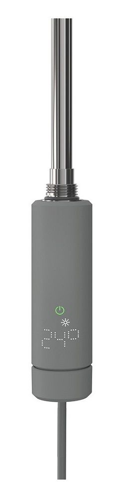 Zehnder IHC Vykurovacia tyč s termostatom 600 W, sivá