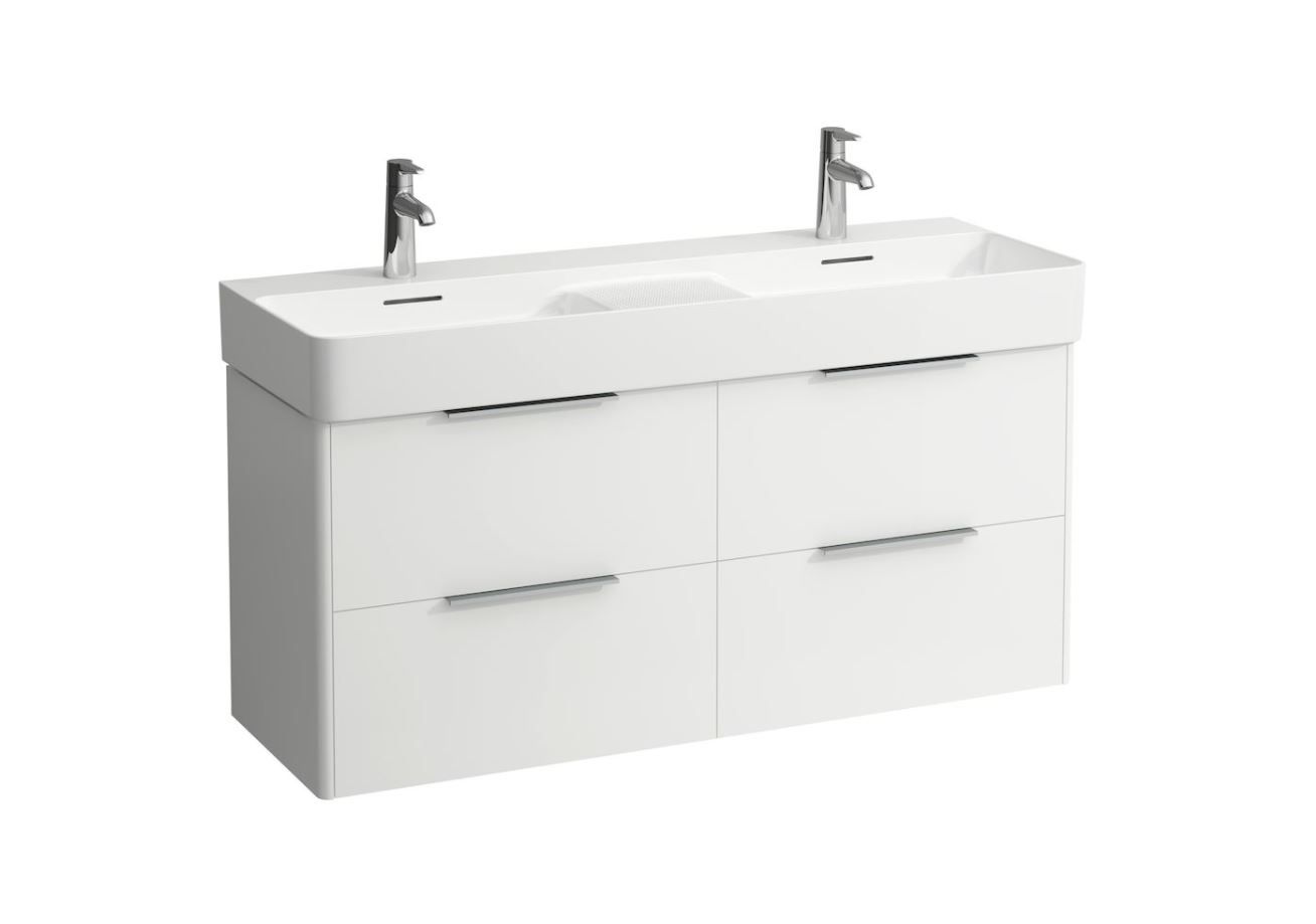 Laufen Základná skrinka pod umývadlo 117,8 cm, biela lesklá H4025341102611