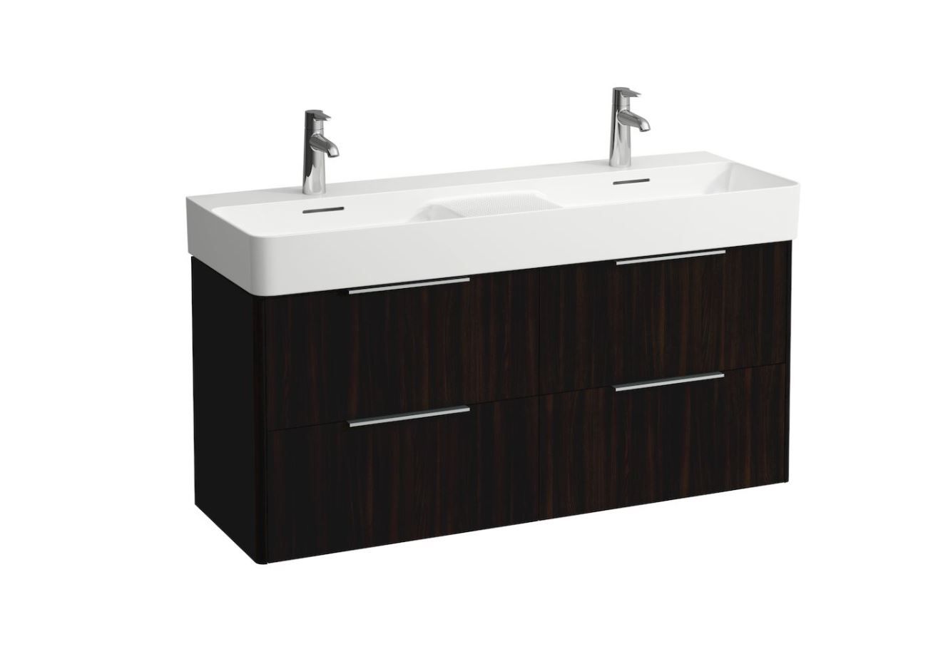 Laufen Základná skrinka pod umývadlo 117,8 cm, tmavohnedý jilm H4025341102631