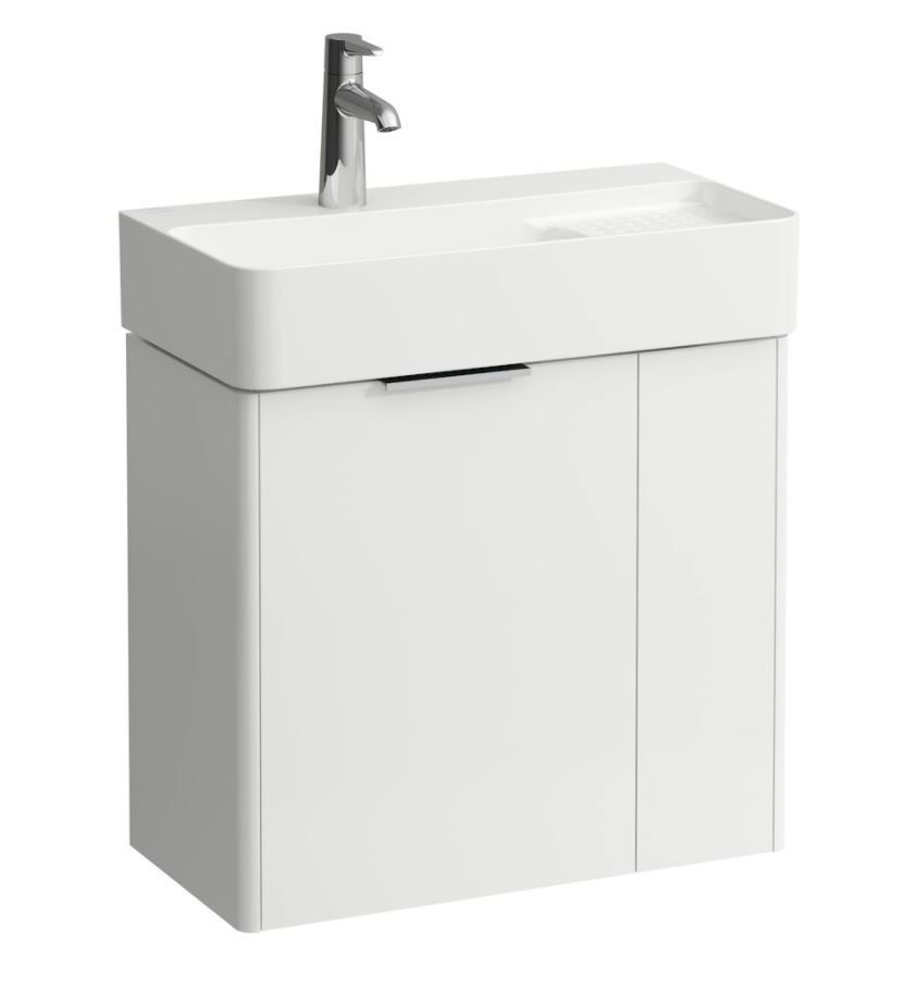 Laufen Spodná skrinka pod umývadlo 60 cm, 2 dvierka, biela lesklá H4025521102611