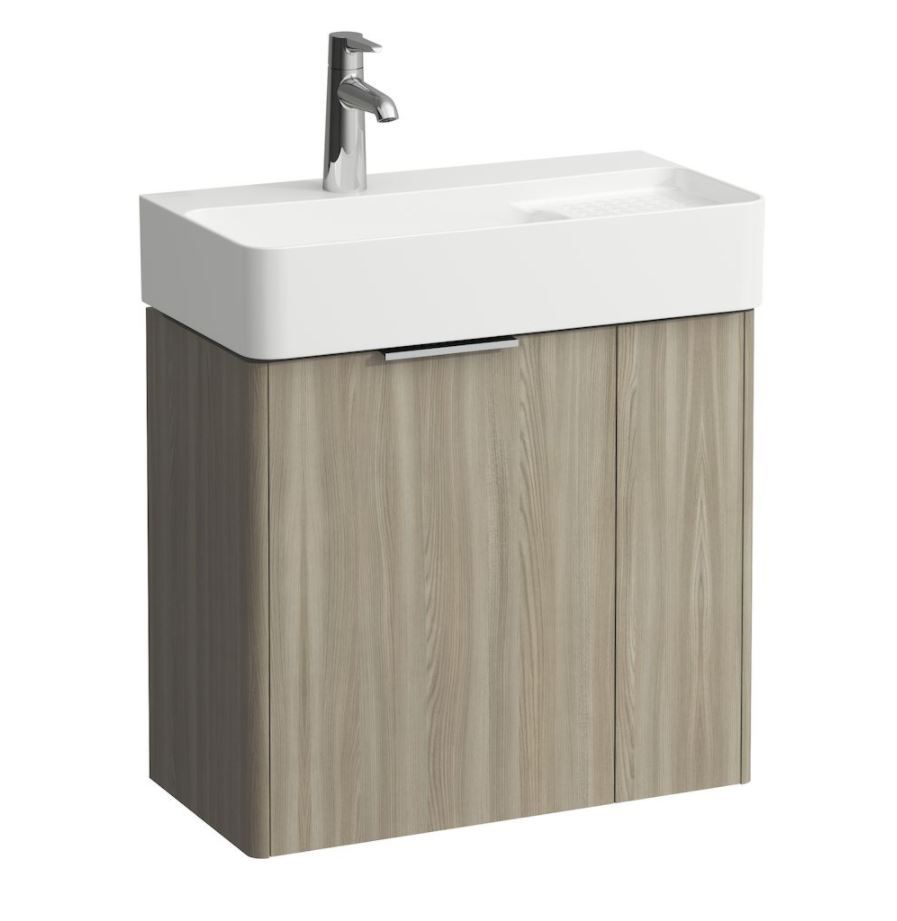 Laufen Base Skrinka pod umývadlo 60 cm, 2 dvierka, svetlý jilm H4025521102621