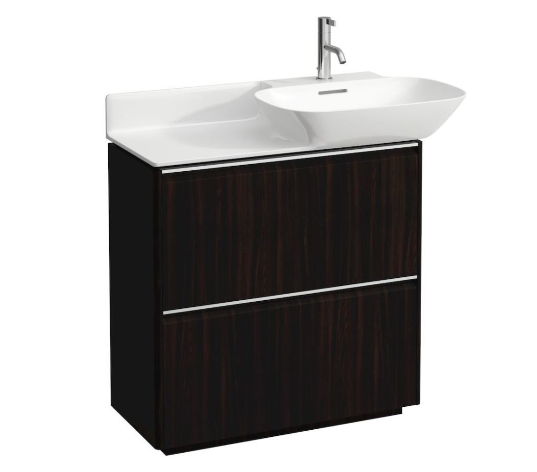 Laufen Základná skrinka pod umývadlo 76,9 cm, tmavohnedý jilm H4030021102631
