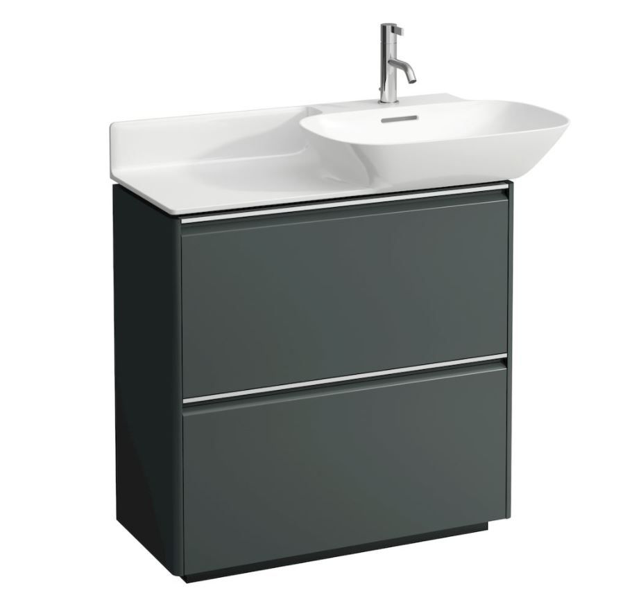 Laufen Spodná skrinka pod umývadlo 90 cm, sivá prevádzka H4030021102661