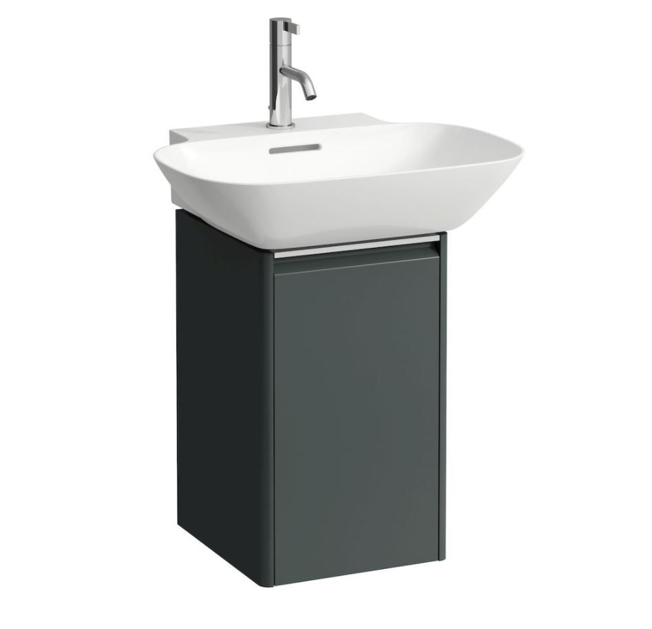 Laufen Spodná skrinka pod umývadlo 31,7 cm, závesy vpravo, sivá prevádzka H4030221102661