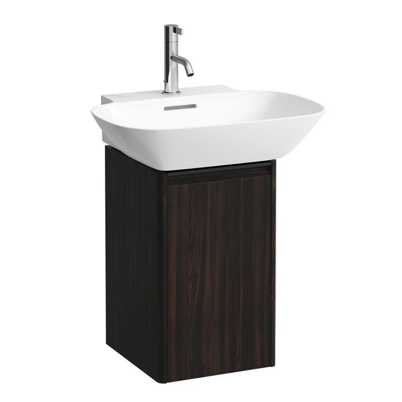 Laufen Základná skrinka pod umývadlo 31,7 cm, závesy vľavo, tmavý jilm H4030231102631