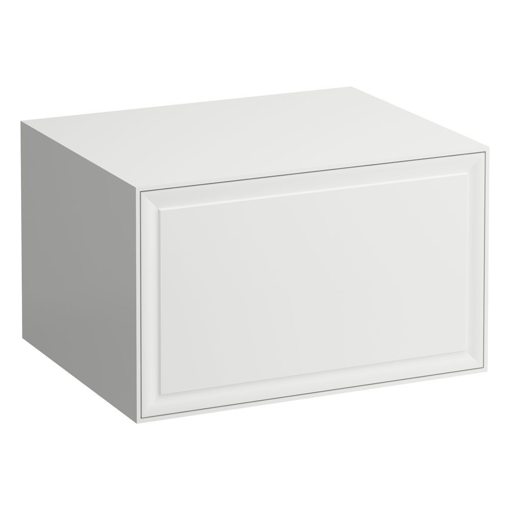 Laufen Skrinka pod umývadlo New Classic 60 cm s 1 zásuvkou, bez výrezu, biela lesklá H4060050856311