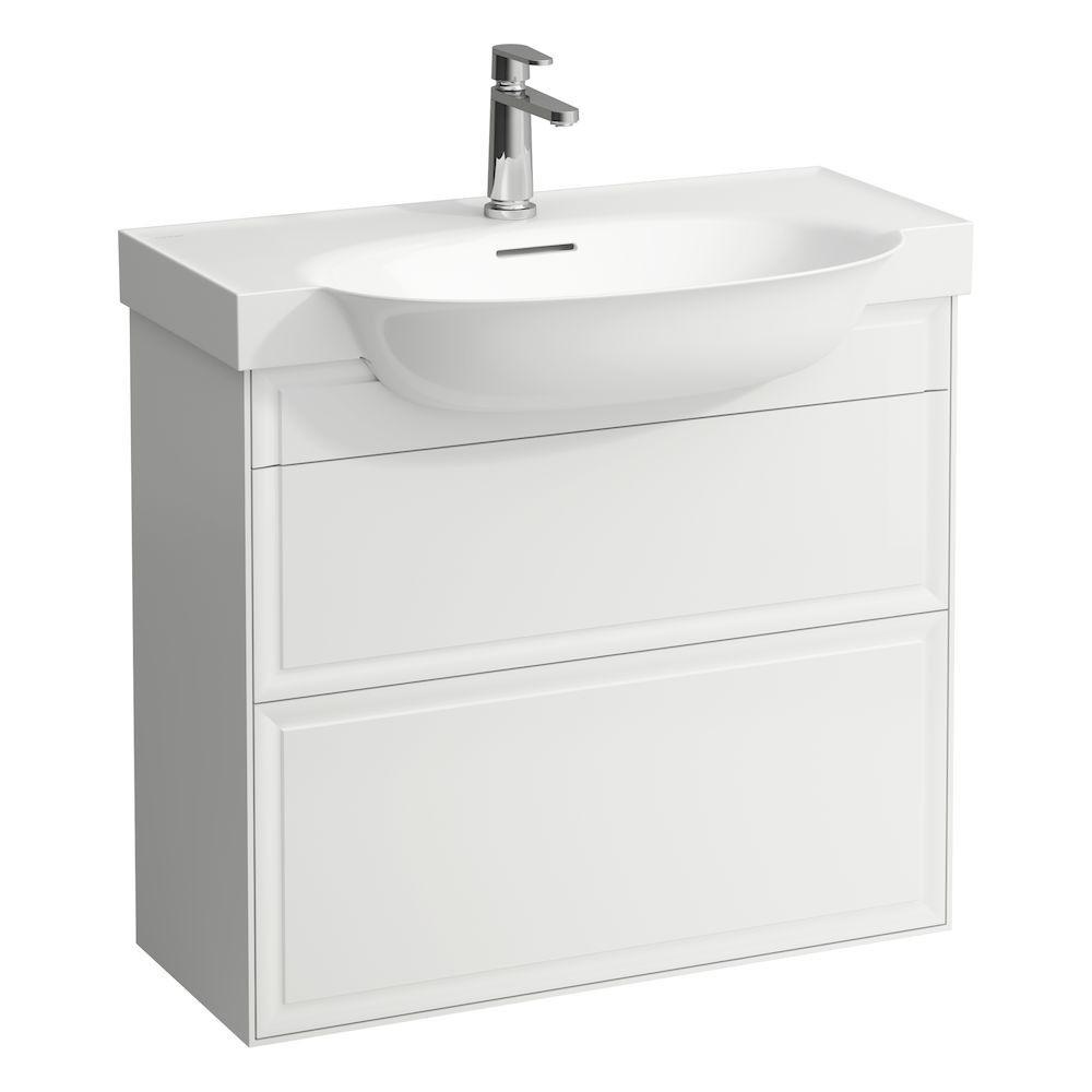 Laufen The New Classic Skrinka pod umývadlo s 2 zásuvkami, biela matná H4060420851701